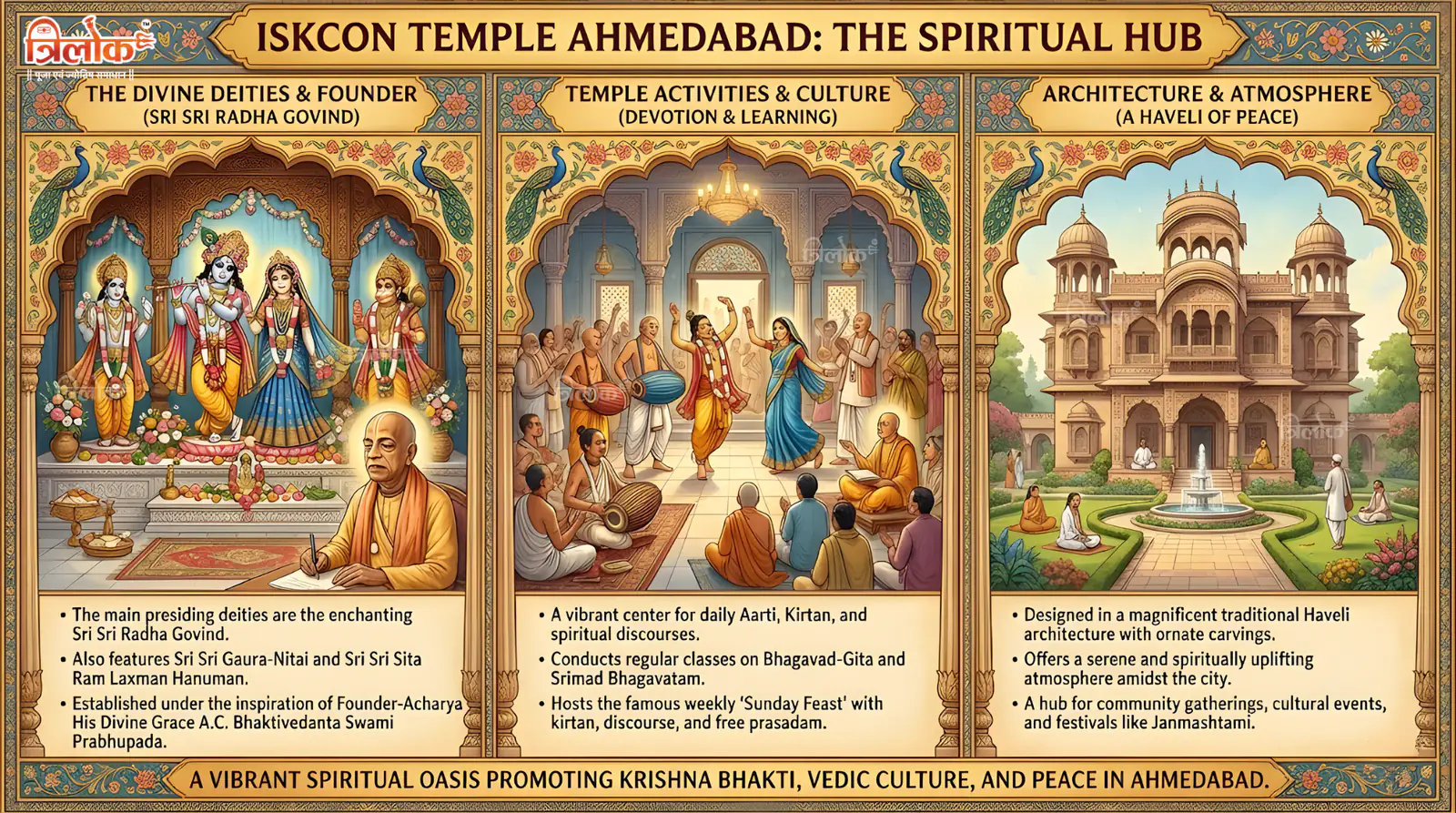 ISKCON Temple Ahmedabad: The Spiritual Hub